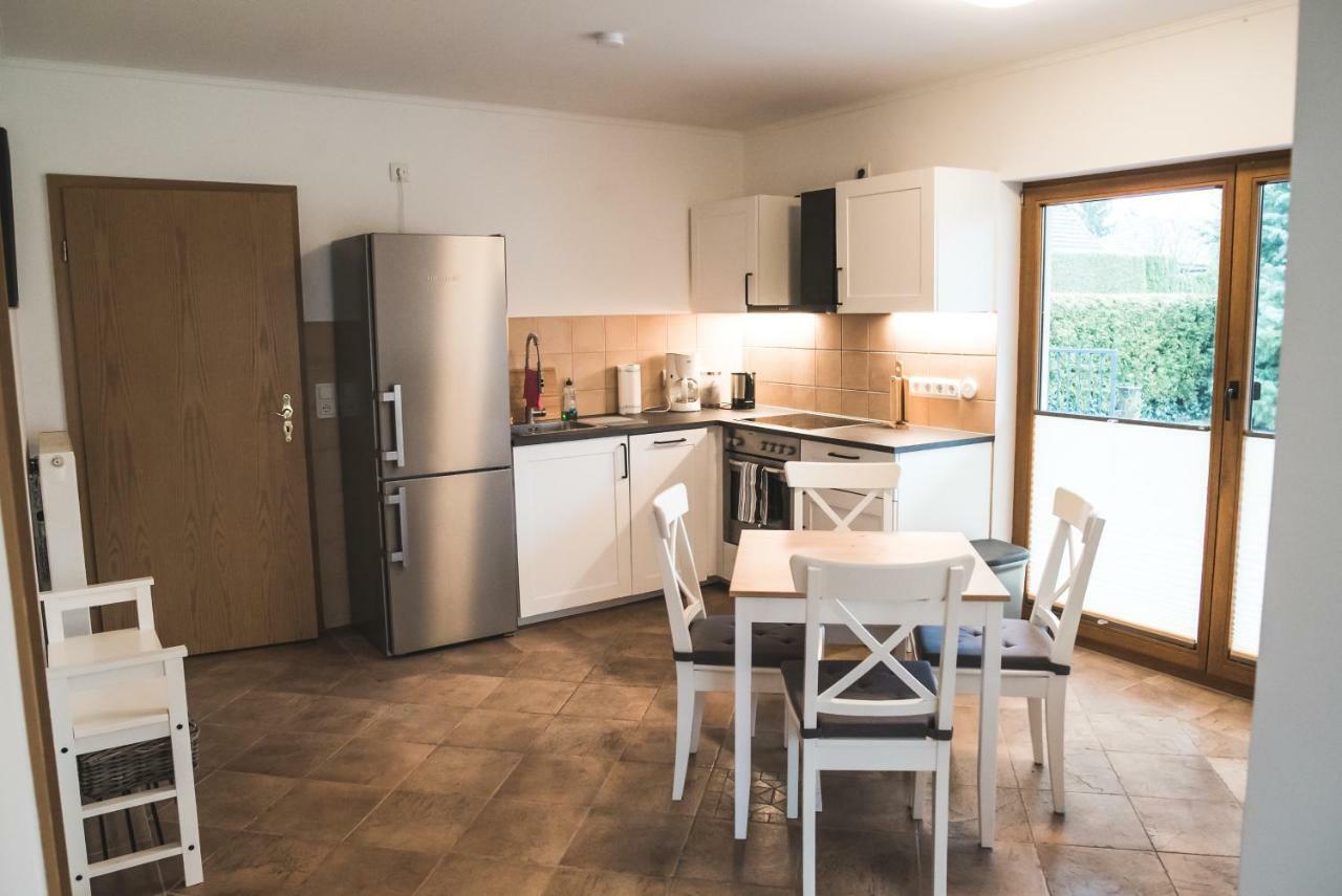 Ferienwohnung Am Aubach Schwerin  Exteriör bild